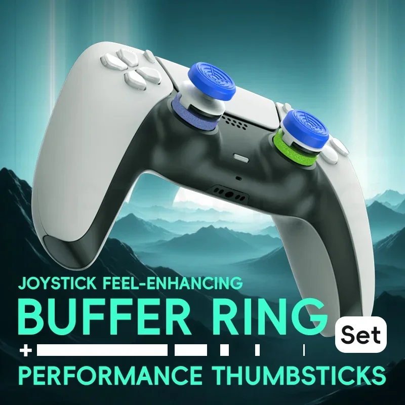 DATA FROG Thumbstick Precision Resistance Rings Aim Assist Buffer Rings 6/8PCS view 5