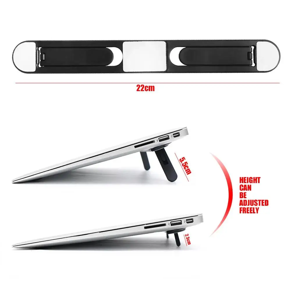Universal Laptops Stand Foldable Support Notebook Stand Computer Portable Laptop Holder Cooling Bracket Riser Laptop Accessories