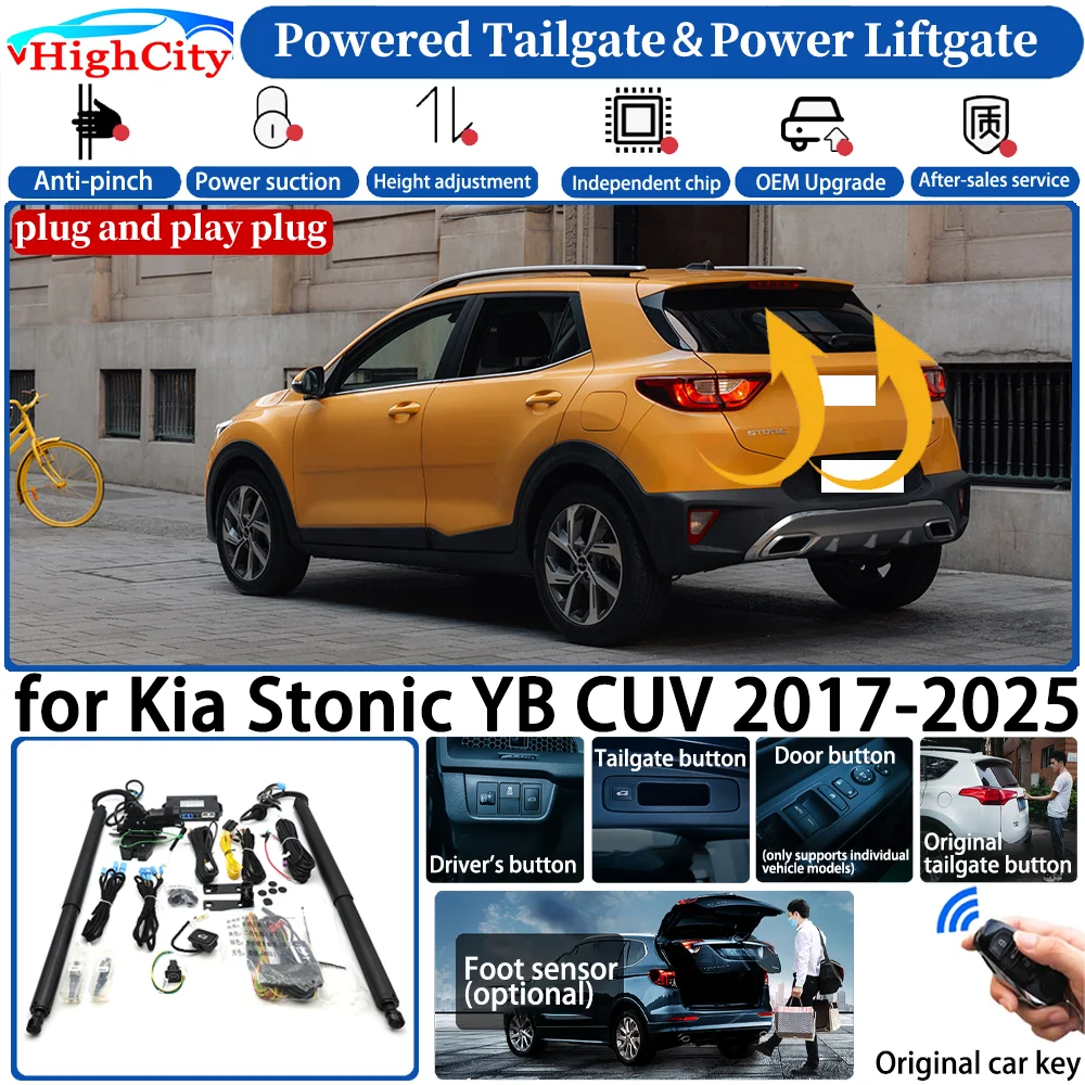 for Kia Stonic YB CUV 2017-2025 Car OEM Automatic Smart Powered Tailgate Power Liftgate System Intelligent Strut Trunk Lift Kit