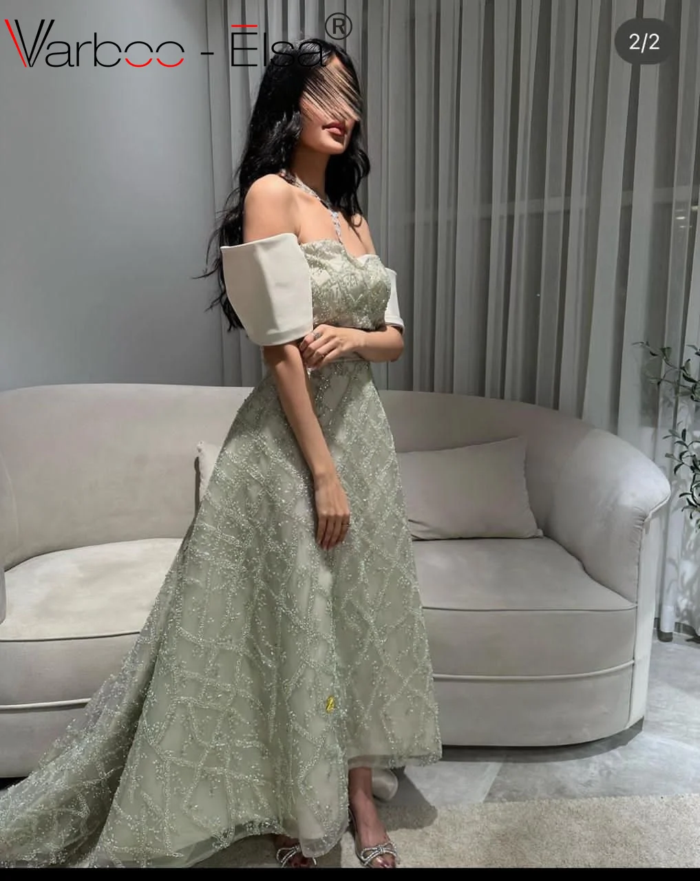 Formal Dresses Dubai: How This Elsa Luxurious Crystal Beaded Gown Became My  Go-To for Arabian
