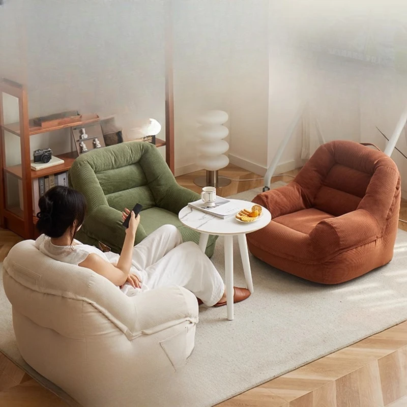 Lazy sofa, can lie down or sleep, cozy cozy sofa, tatami, balcony, bedroom, living room