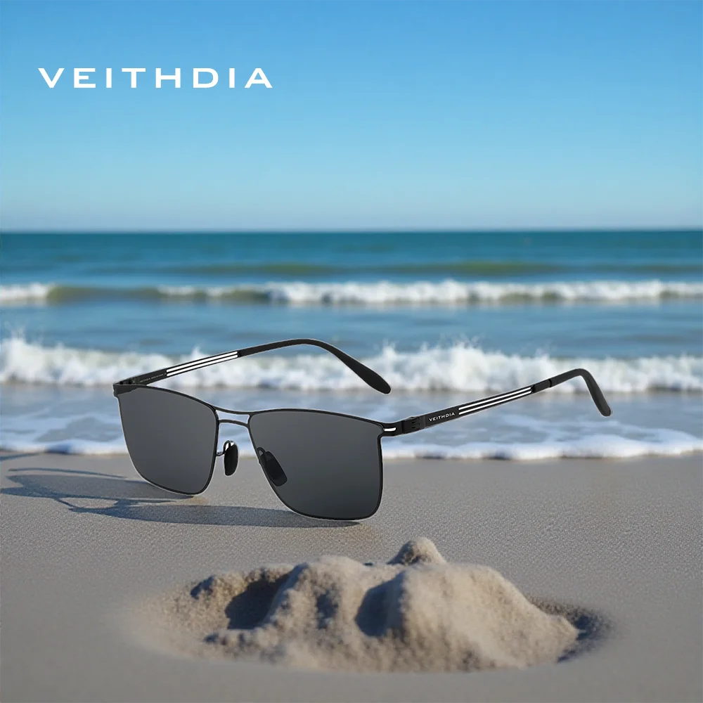 

Солнцезащитные очки VEITHDIA с нейлоновыми линзами, поляризационные, устойчивые к УФ-излучению UV400, антибликовые, модные, стильные, для мужчин и женщин, 82VFA16