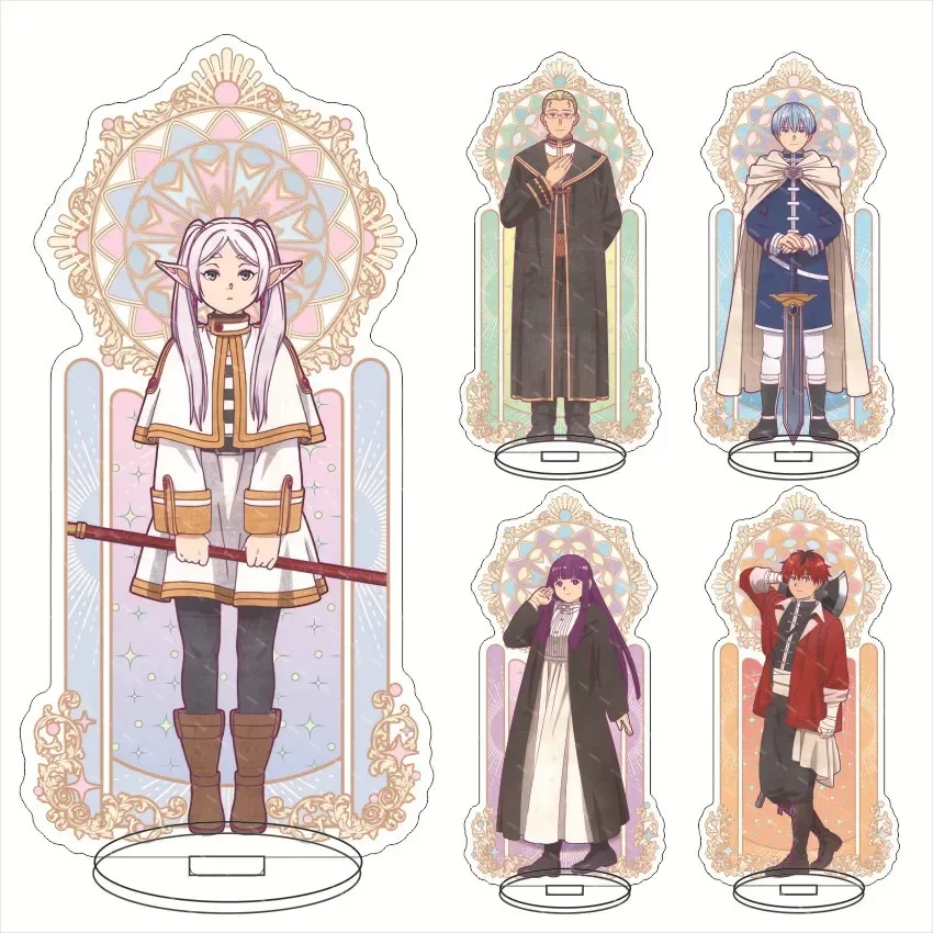 

Anime Journey's End Frieren at the Funeral Cosplay Acrylic Figure Stand Model Plate Desk Decor