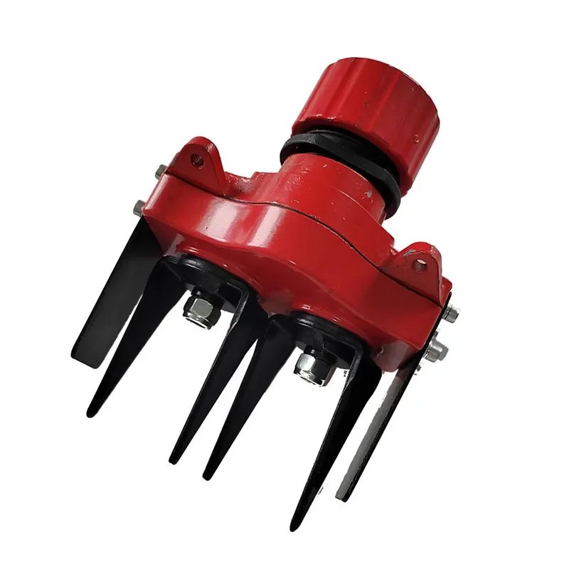 New Two-Tooth Weeding Wheel Gear Box Weeder Accessories Orchard Weeding Wheel Greenhouse Weeding Head