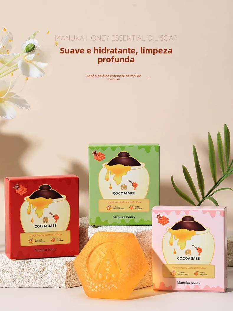 aimee-honey-soap-gentle-skin-moisturizing-handmade-soap-cleaning-gift-box-bridal-party-favors-80g-each-non-special-use-cosmetics
