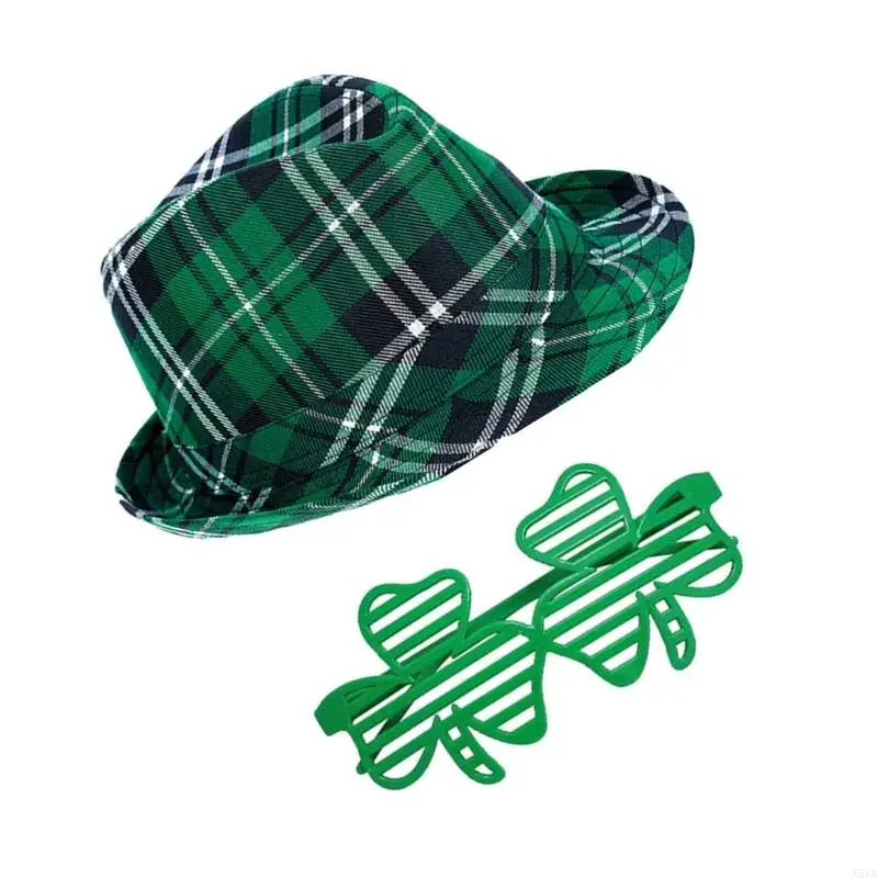 N5KB Irish Makeup Up Fiesta Día Patrick Day Accesorio para hombres Celebración del Festival Irlandés Halloween Halloween