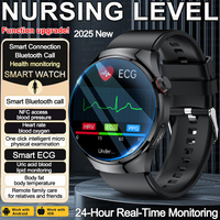 2025 New For HUAWEI Blood Lipids Uric Acid Micro Physical Examination Smart Watch ECG+PPG Clock Bluetooth Call Smart watch Men
