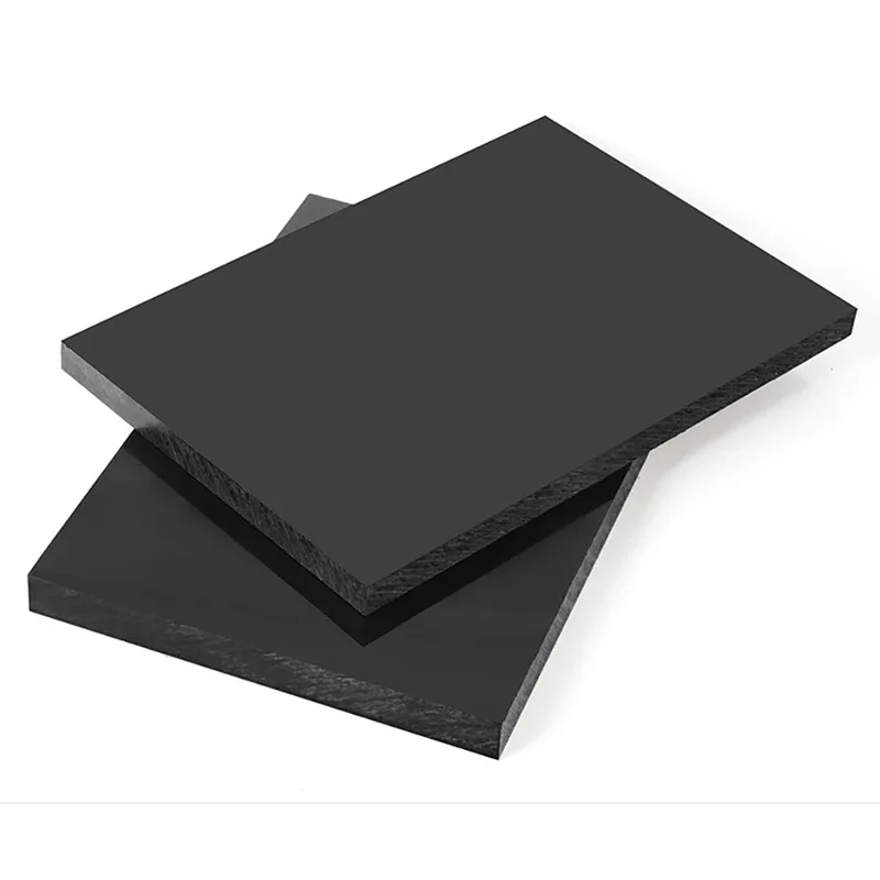

Black PP Plastic Square Board 3mm 4mm 5mm up to 20mm Thick Polypropylene Engineering Plastic Plate