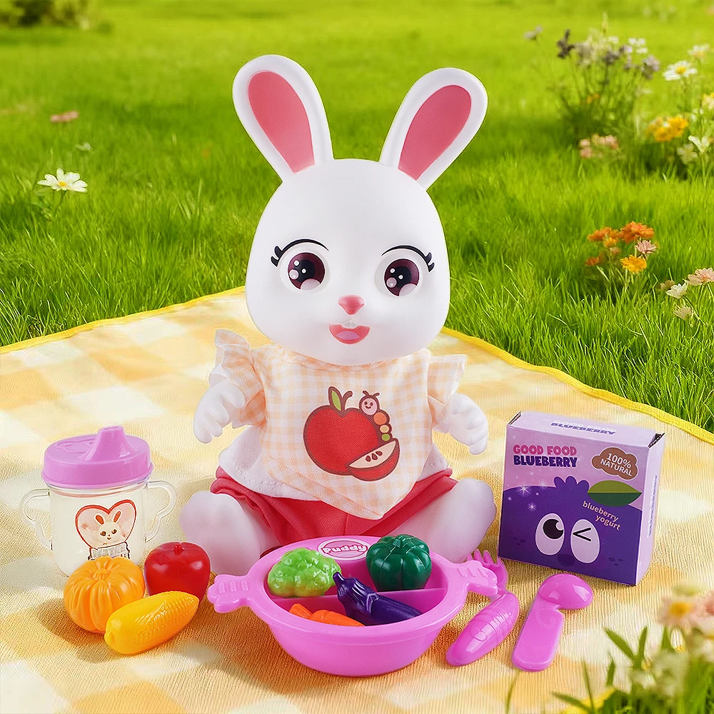 

Игровой набор для кухни 28 см: кукольный домик с кроликом, имитация кухонной утвари, игрушки для кемпинга