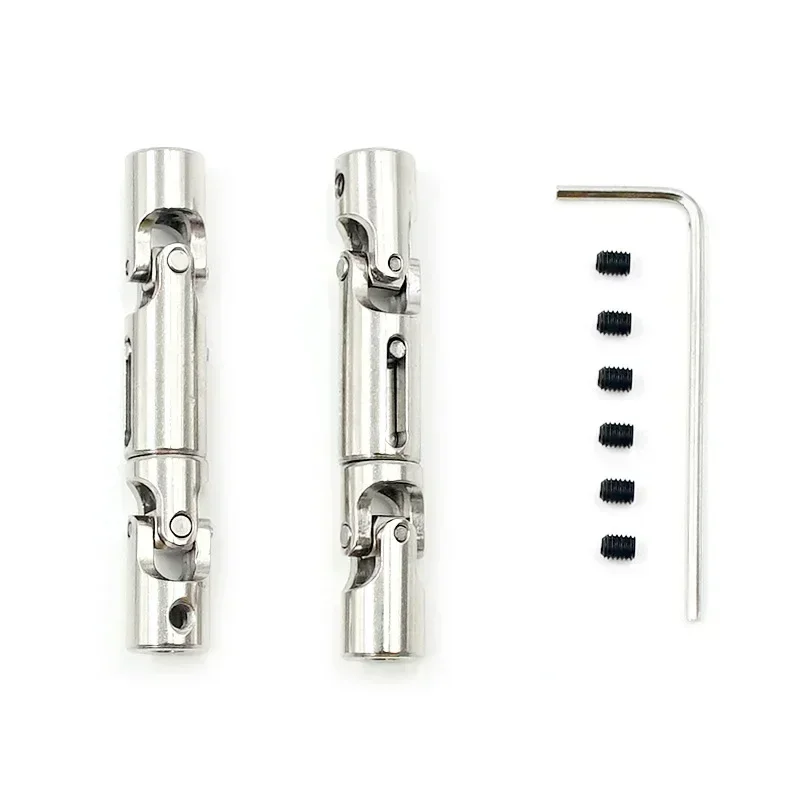 

3 шт., обновленная часть, металлический приводной вал, серебристый для WPL B-36 B-16 6WD 1/16, радиоуправляемый автомобиль для деталей инструментов