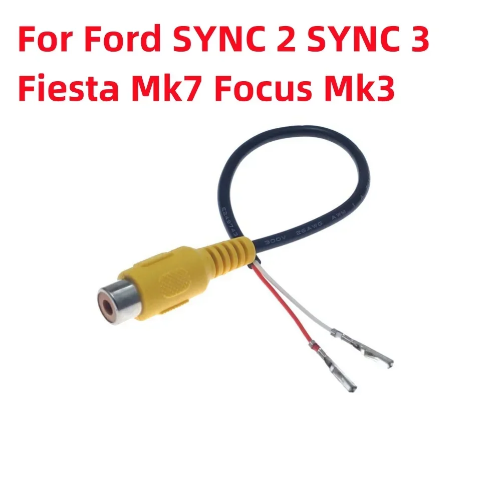 Reverse Camera Input Cable Rear View Backup Camera Cable For Ford For Ecosport For Focus For Fiesta For Transit For Kuga