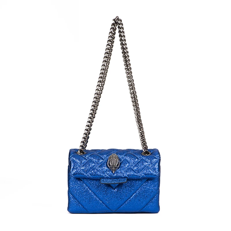 Luxury Design Women Handbag Pink Eagle Hardware Lady Purse Phone Bag Square Bag In Rhomboid Shape Cross Body Bag Shoulder Bag