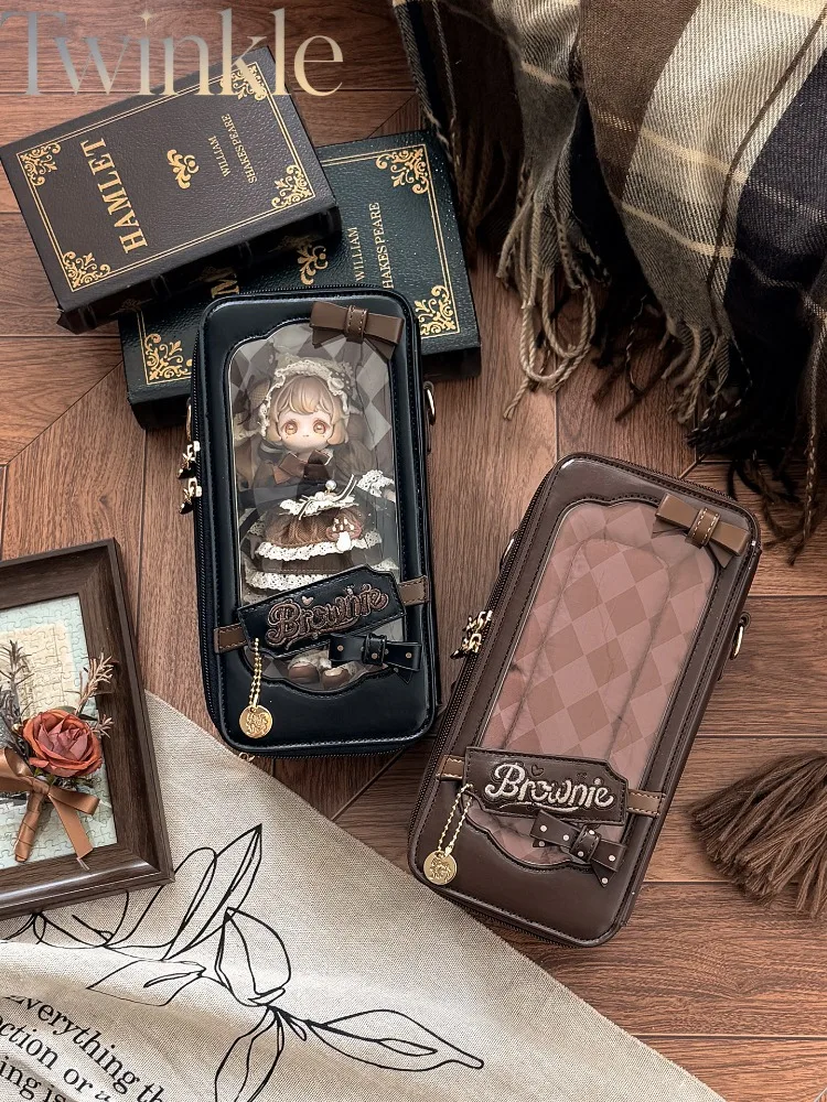 Daily Crossbody Transparent 8 Panel BJD Doll Bag Ita Bag Girl MJD Outdoor Shoulder Azone