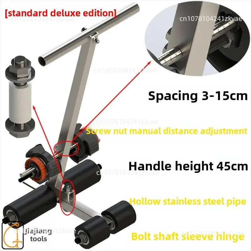Basketball court line drawing machine, Meiwen paper tape pasting machine, badminton parking space marking, flooring, road color
