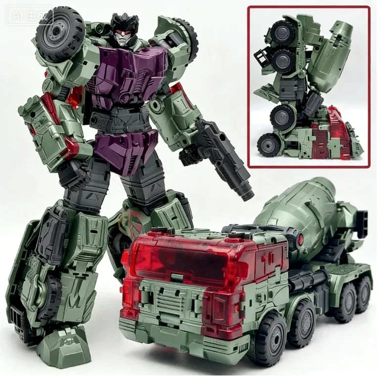 [Verfügbar im Jan/Feb] Transformation Toys Dreamstar DST05 Mixer Truck Hercules DST02-005 Mixer Warrior Kombinationsspielzeugfigur