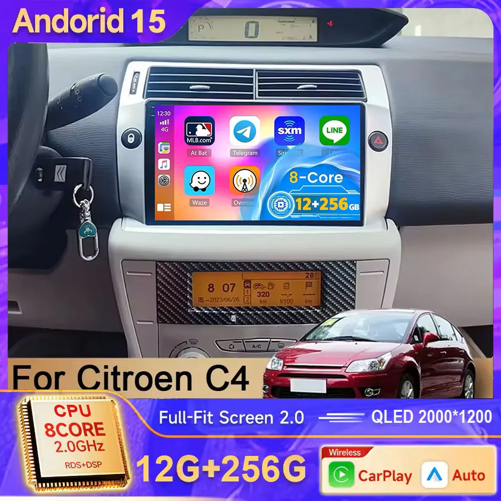 Android 15 Car Radi…