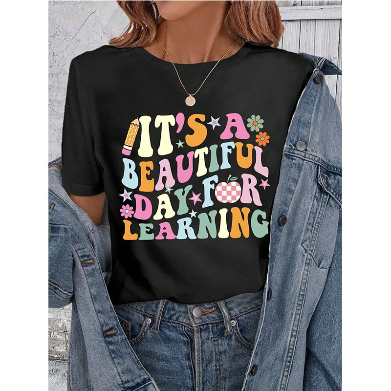 Women's Casual Minimalist Teacher's Day 