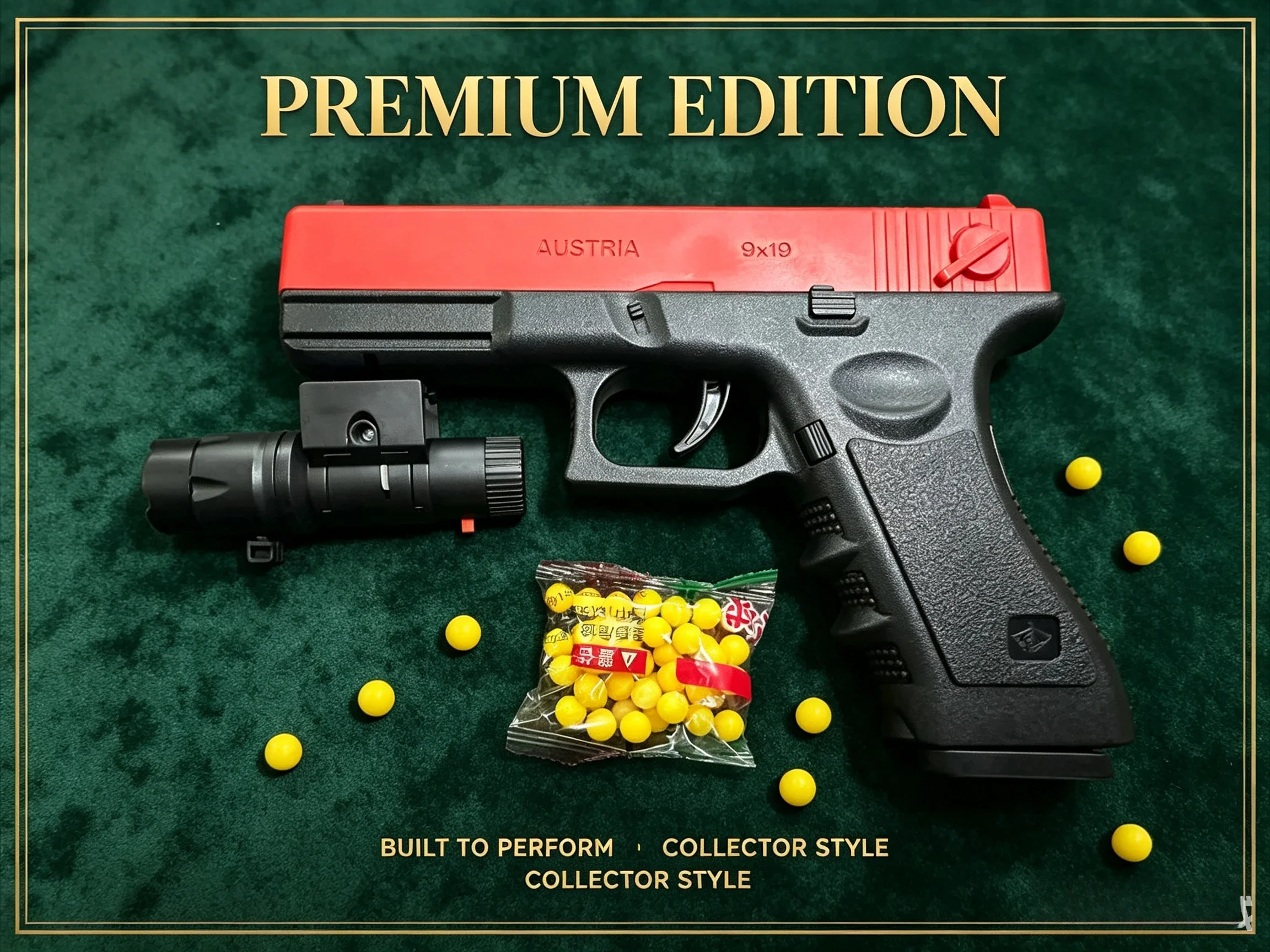 Outdoor Sports - 5D-Soft Bullet Toy Pistol Lower Magazine