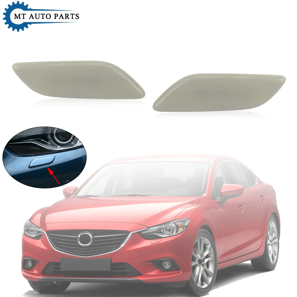 

Насадка омывателя фар MTAP для Mazda 6 Atenza 2012 2013 2014 2015 2016, колпачок омывателя фар, неокрашенный OEM:GHR4-51-8H1