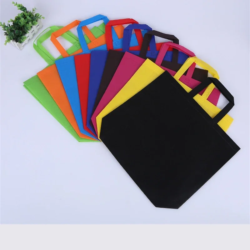 

20 pcs Non-woven Tote Bags New Wholesales reusable bags non woven /shopping bags/ promotional bags accept custom LOGO