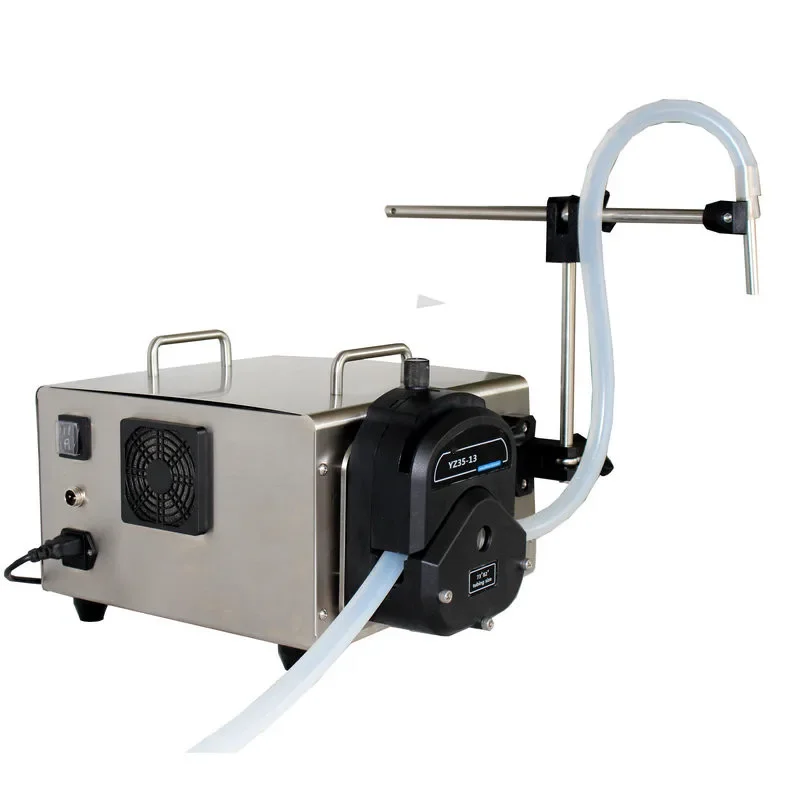 Stainless Steel Brushless Motor Peristaltic Pump Large Flow Acid Chemical Liquid Glue Lotion Filling Machine