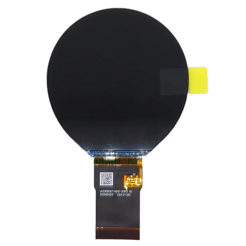 Pantalla redonda LCD de 2,48 pulgadas 480 × 480 IPS interfaz SPI/RGB de vista completa, pantalla de dispositivo inteligente