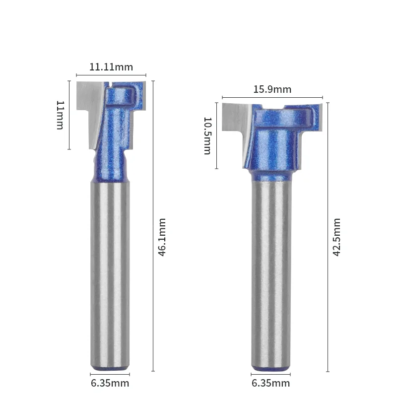 PTA Keyhole Bit Wood Cutters Router Bit Woodworking Milling Cutter For Wood Bit Face Mill Tools