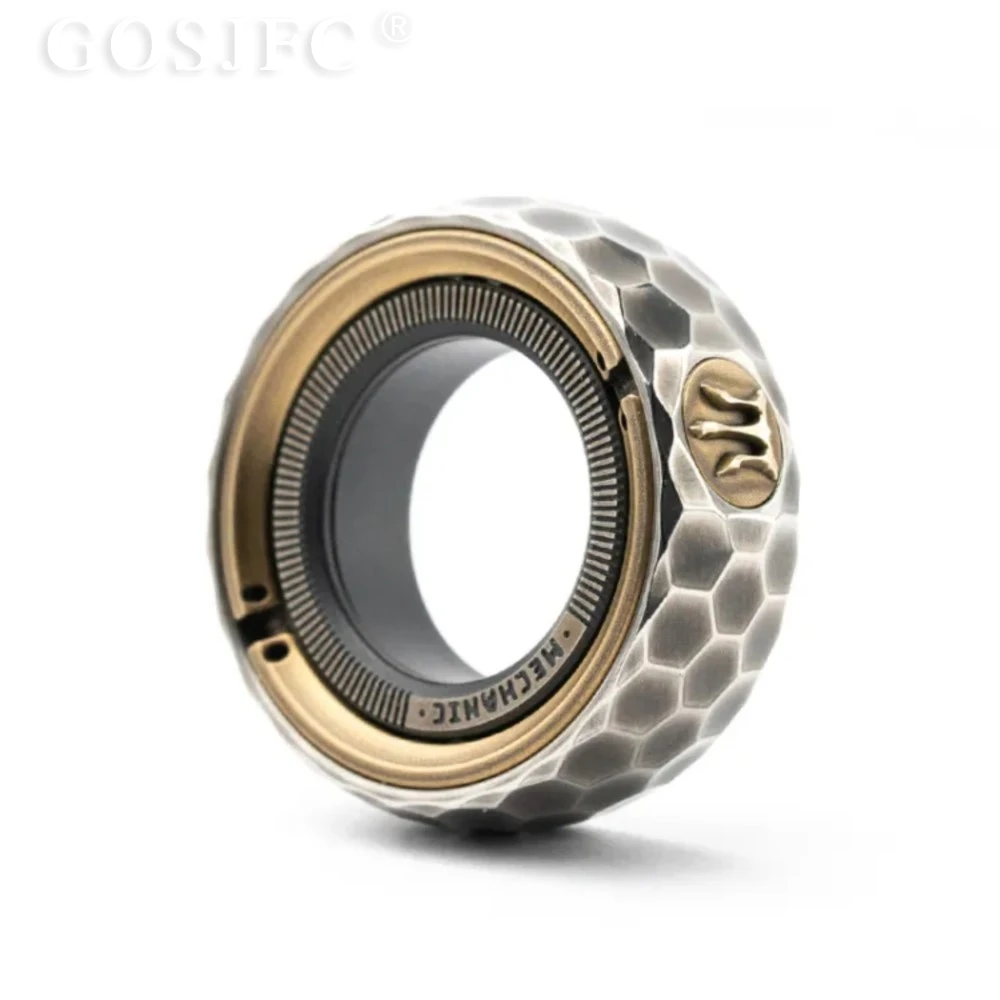 ألعاب LAUTIE Mechanic-Thorns Ring Spinner Spy Wars Series المعدنية Fidget Slider ألعاب الإجهاد ألعاب الأصابع