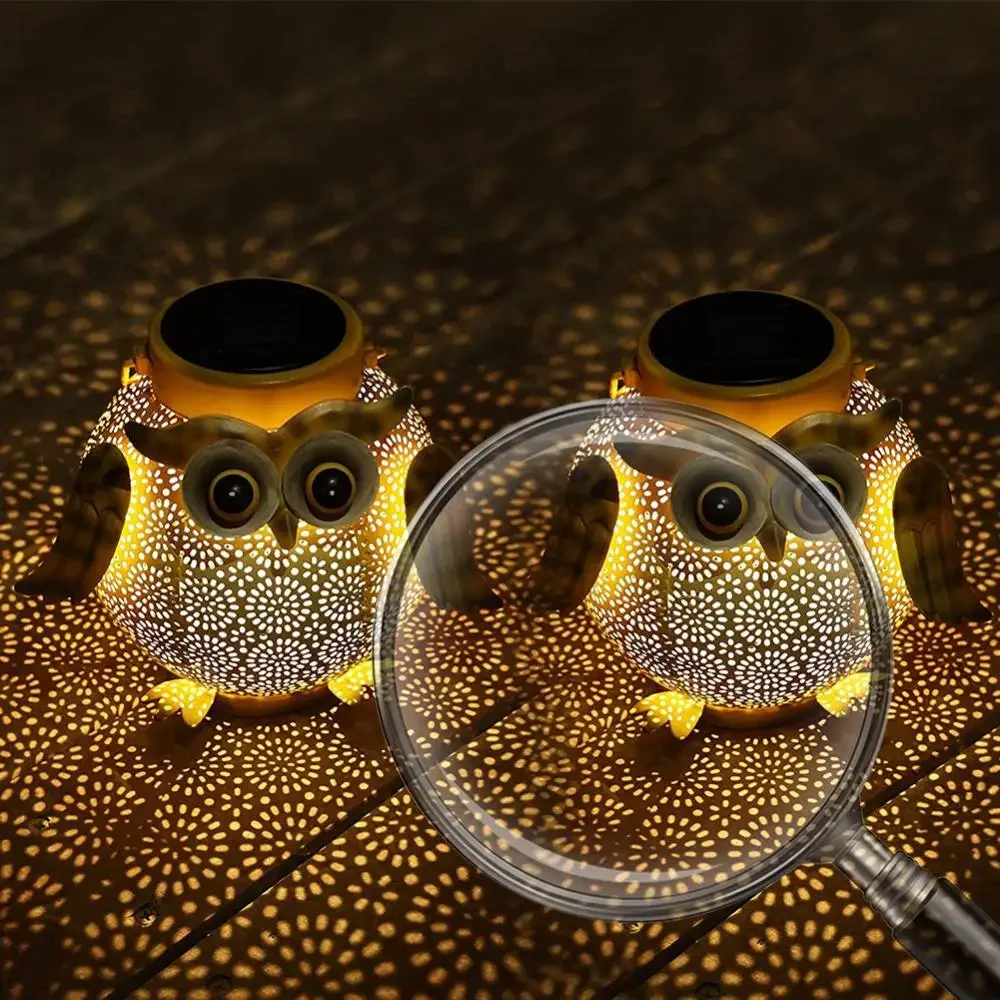 

Iron Art Подвесные солнечные фонари IP44 Водонепроницаемый уличный солнечный фонарь 600 мАч Пейзажная атмосферная лампа Теплый свет для патио и двора