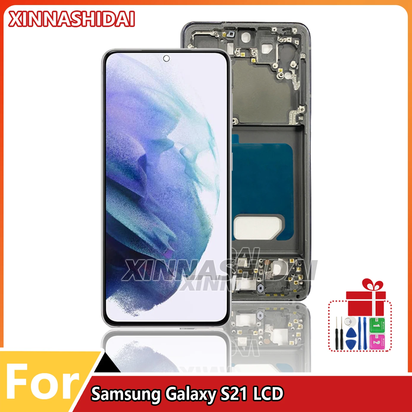 TFT For Samsung Galaxy S21 5G G990F G991F G991U G991B/DS Lcd Display Touch Screen Digitizer Replacement No fingerprint