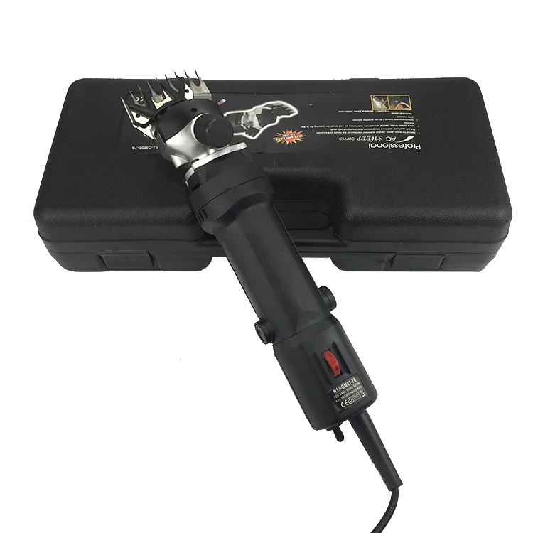 110V Electric Livestock Shears, Heavy-Duty Sheep & Cattle Clipper with 1200W Motor & 6 Adjustable Speeds