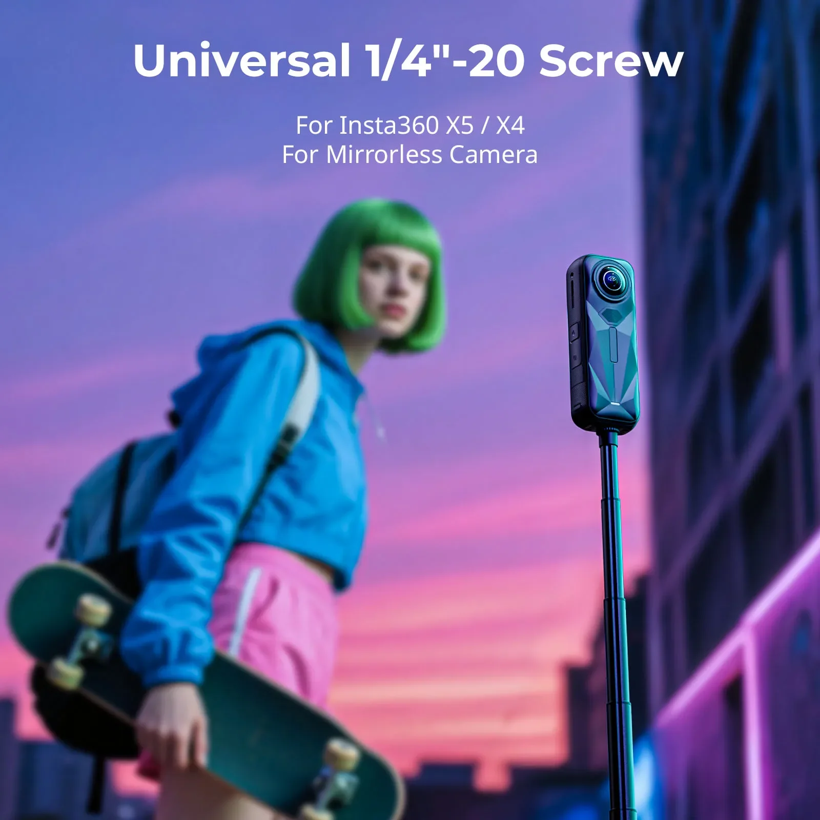 

Крепление SmallRig VT-08 для экшн-камер DJI, селфи-палка от 29 до 150 см для беззеркальных камер Sony со встроенным штативом 5284