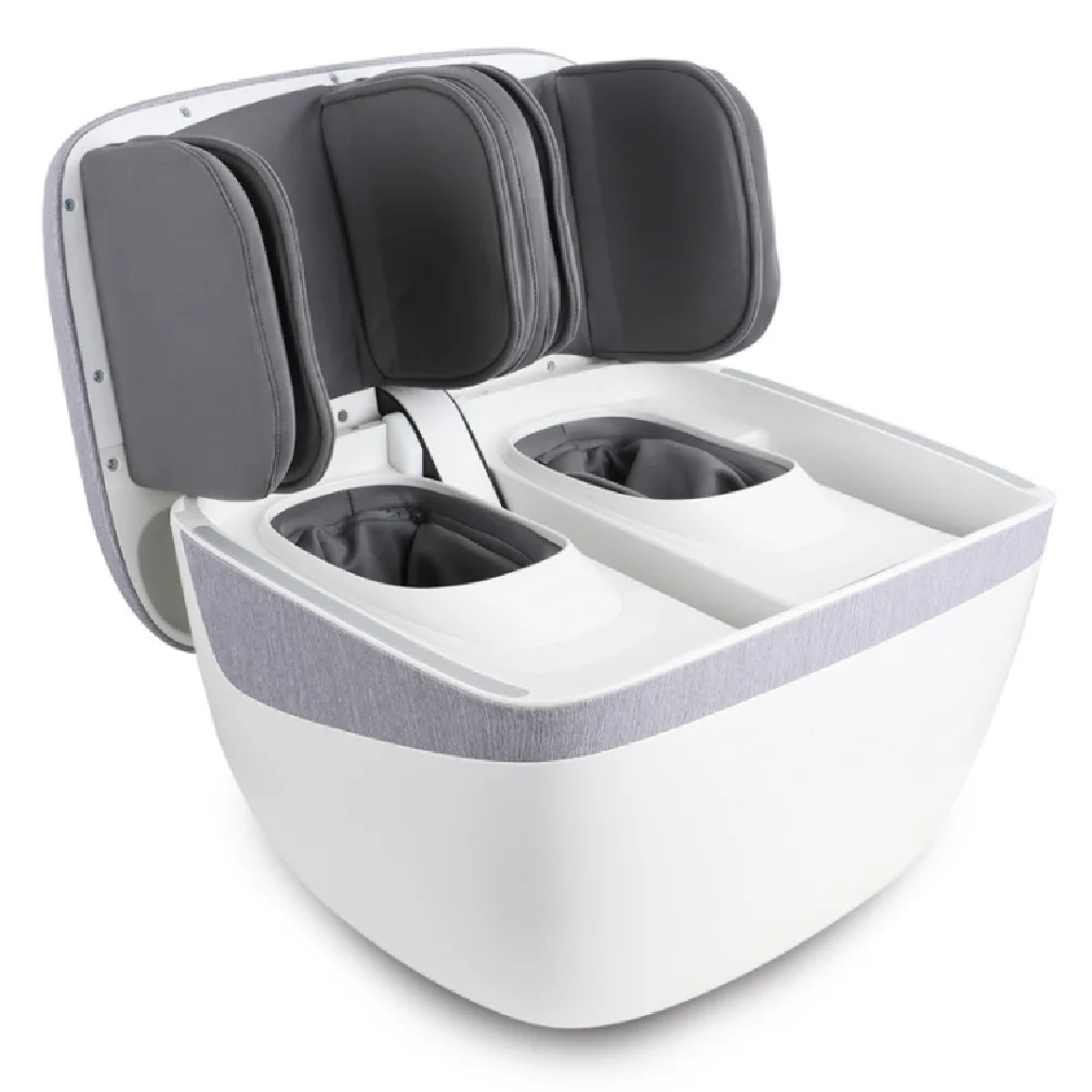 

Shiatsu Foot SPA Heat Infrared Vibration Air Compression Heating Electric Roller Leg Calf Machine Foot Massager