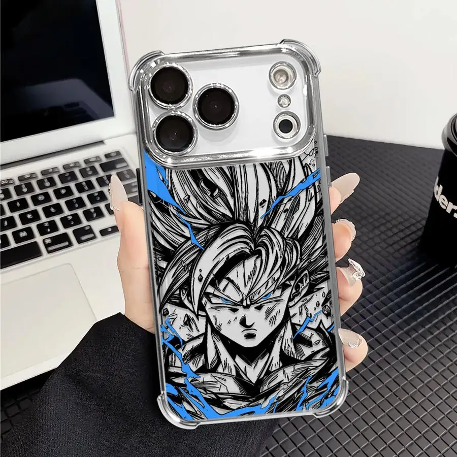 Phone Cover Case for Apple iPhone 17 Pro Max 11 14 12 Plus 16e 17e Air 15 13 16 Pro Dragons Ball Goku Vegeta view 2