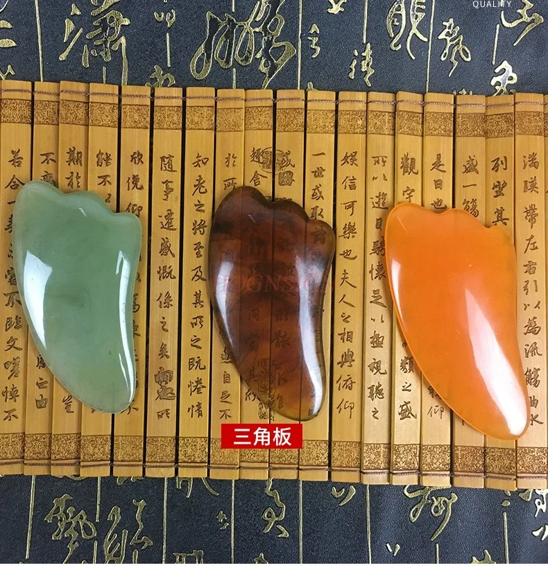 guasha scraper Fat scraping board female body general meridian facial facial beauty detox stick leg detox eye special
