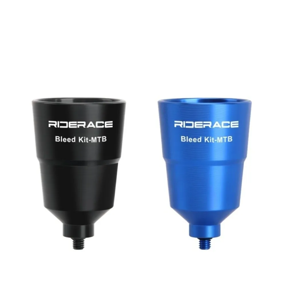 

RIDERACE Bicycle Oil Funnel Bleed Kit Aluminum Alloy Cycling Bicycle Disc Brake Bleed Kit Bike Disc Brake Oiling Tool