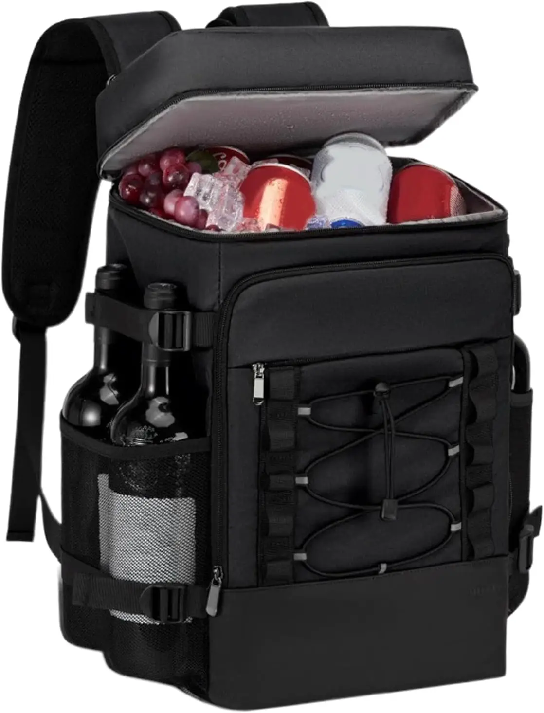 Immagine 3: Zaino Termico, Zaino Frigo Isolato Impermeabile per Uomo e Donna, Borsa Termica Portatile a 2 Scomparti