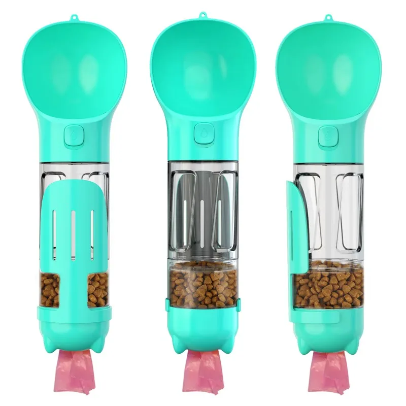Eco-friendly ABS Cat-friendly Small Animal Pet Water Dispenser, Portable Outdoor Minimalist Style