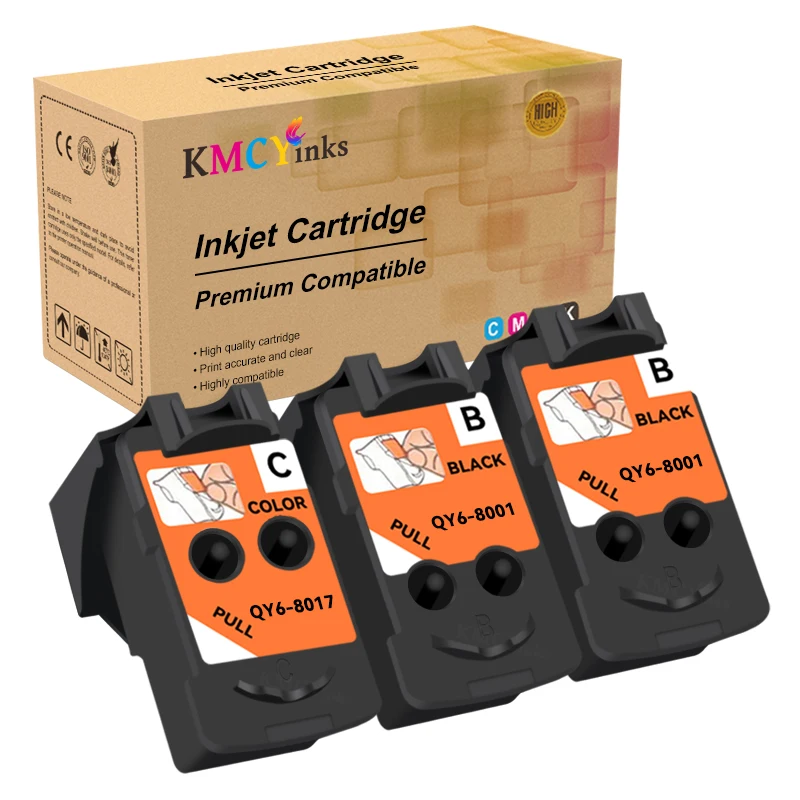 KMCYinks Ink Cartridge QY6 8001 QY6 8017 QY6-8001 QY6-8017 For Canon G3110 G3111 G4100 G4102 G4110 G4111 Print Head Cartridges