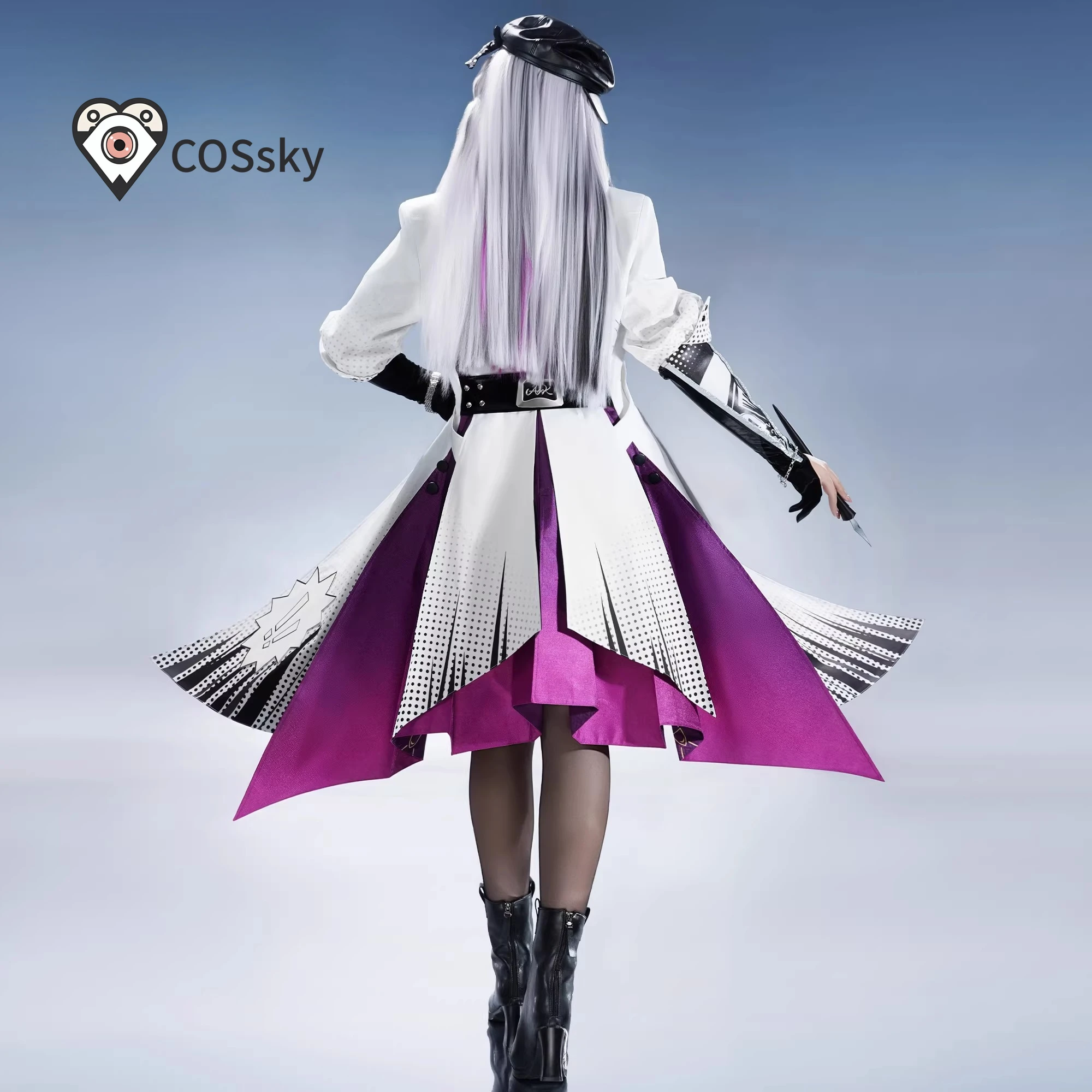 

Костюм для косплея Nihilux Honkai: Star Rail, аниме-костюм для вечеринок, ролевых игр, Хэллоуина, рубашки, юбки, шляпа, носки, аксессуары, женская модная униформа