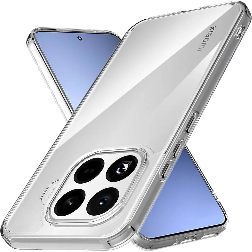 

For Xiaomi 15T Pro Case TPU and PC [Anti Yellowing] Clear Cover Phone Case Military-Grade Shockproof