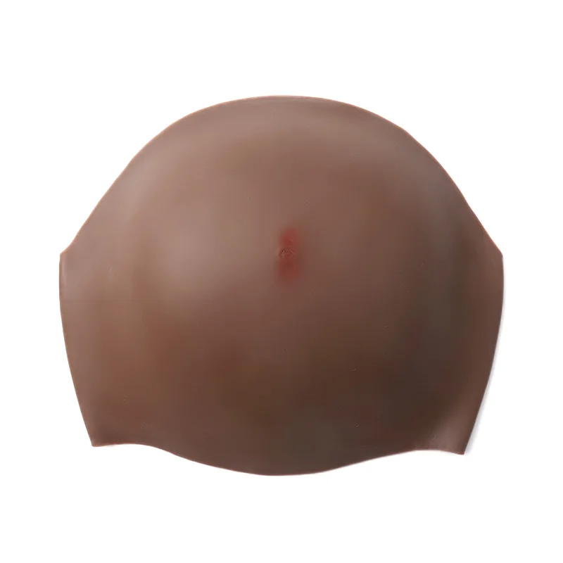 Realistic  3/6/9 Months Fake Boobs Giant Fake Pregnancy Belly Mold Crossdresser Silicone Artificial Belly Fake Pregnant Belly