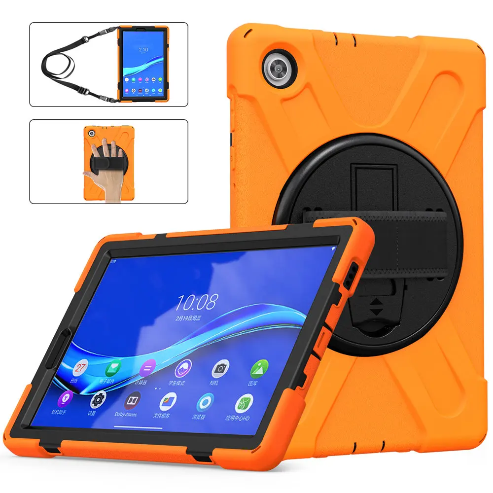 

For Lenovo Tab M10 FHD Plus 10.3 TB-X606F X606C 2020 Cover Funda For Lenovo Tab K10 TB-X6C6F X6C6X 2021 Shockproof Armor Cover