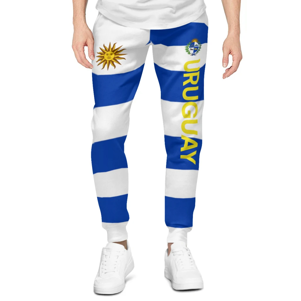

Мужские спортивные штаны с флагом Уругвая 1985, джоггеры с карманами для мужчин, спортивные повседневные спортивные штаны с завязкой