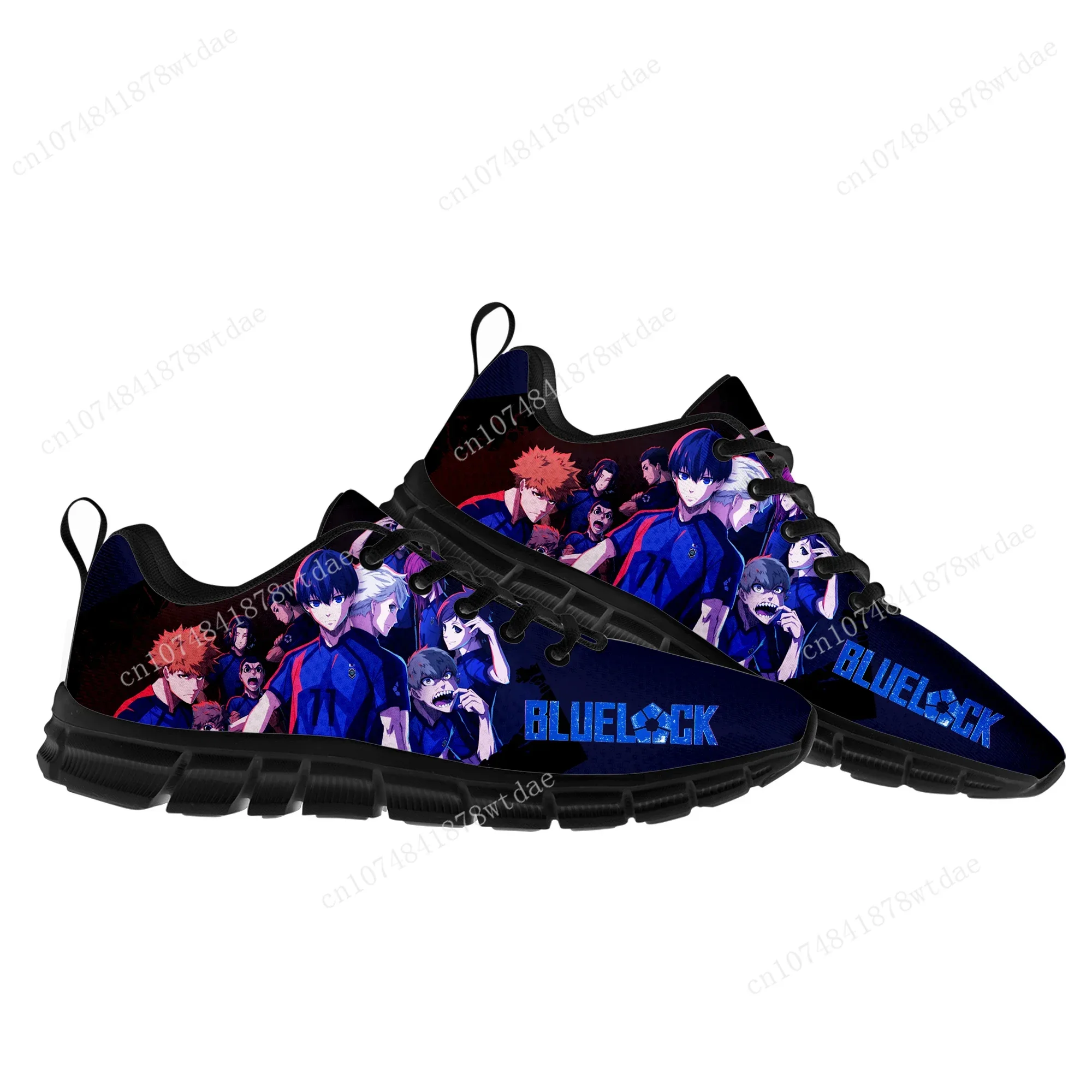 Blue Lock Sports Shoes Mens Womens Teenager Kids Children Sneakers Yoichi Isagi High Quality Japanese Manga Sneaker Custom Shoe