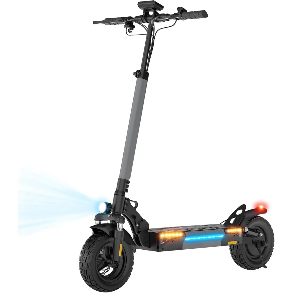 

Electric Scooter for Adults, 28 MPH Top Speed & 28 Mile Range, 1000W Powerful Motor, 10" Off-Road Tires, Dual Suspension