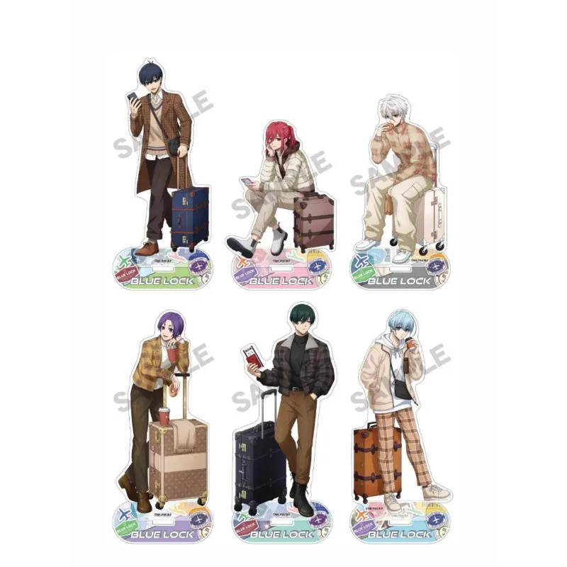

Isagi Yoichi Acrylic Stand Figure BLUE LOCK Anime Peripherals Cute Q-version Fashion Delicate Room Office Desktop Ornament