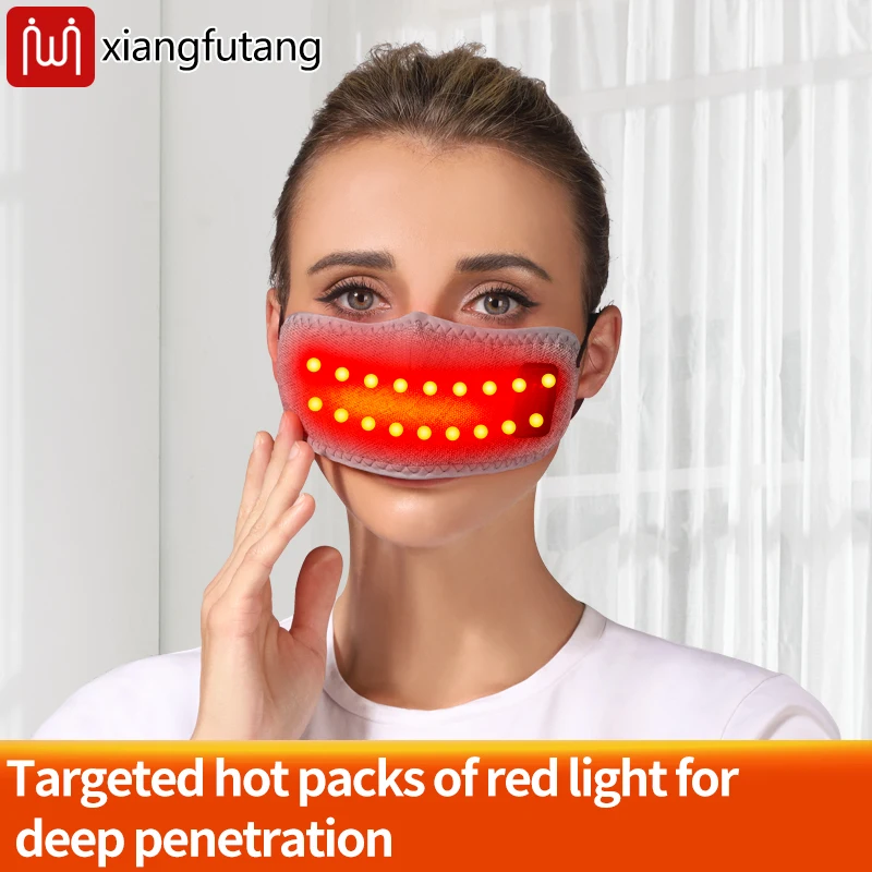 

Терапия красным светом, грелка для носа с функцией горячего компресса, защита от храпа, морозостойкая маска для носа, снятие носа