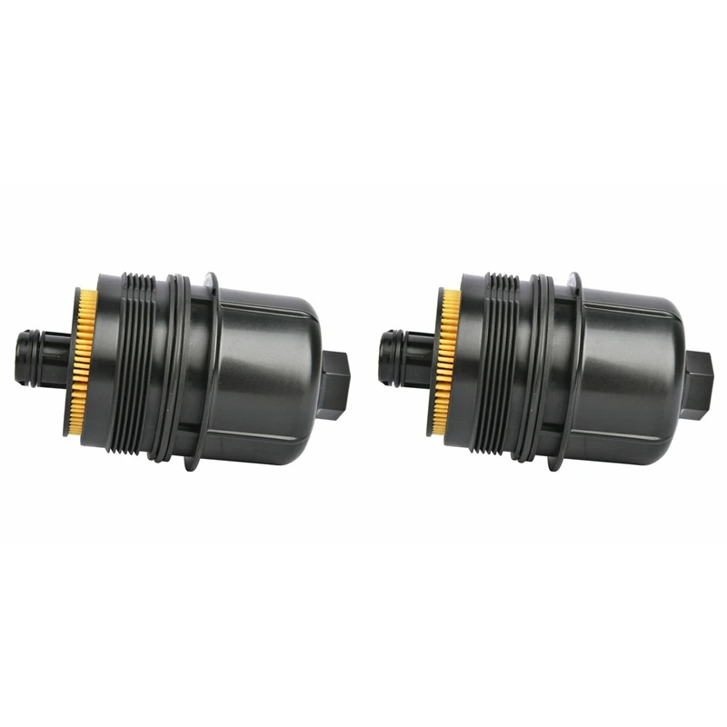 2Pcs Car Engine Oil Filter For Jeep Gladiator Wrangler JL RAM 1500 2020 2021 68507598AA 68498720AA Oil Filer Housing Cap