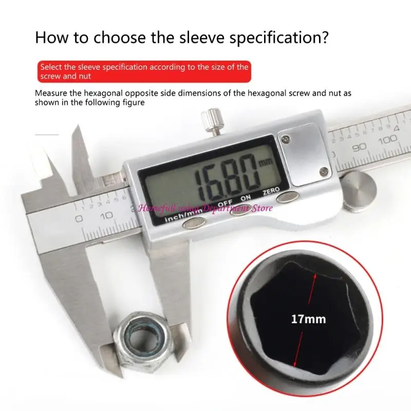 Powerful Socket Inner Hexagonal Wrench Hexagonal Handle Screwdriver Extension